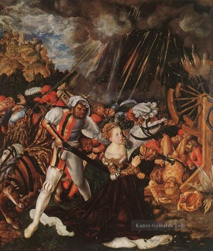  cranach - das Martyrium von St Catherine Lucas Cranach der Ältere